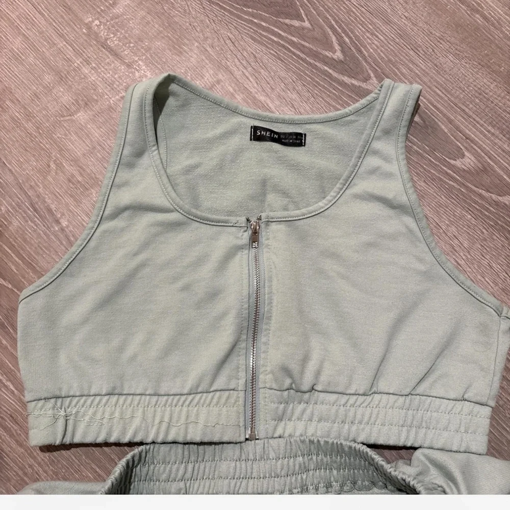 SHEIN Light Green Casual Set - Picture 4 of 5